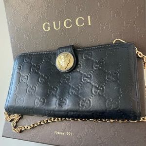 ❤️‍🔥BEAUTIFUL❤️‍🔥 GUCCI WALLET ON CHAIN